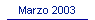 Marzo 2003