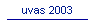 uvas 2003